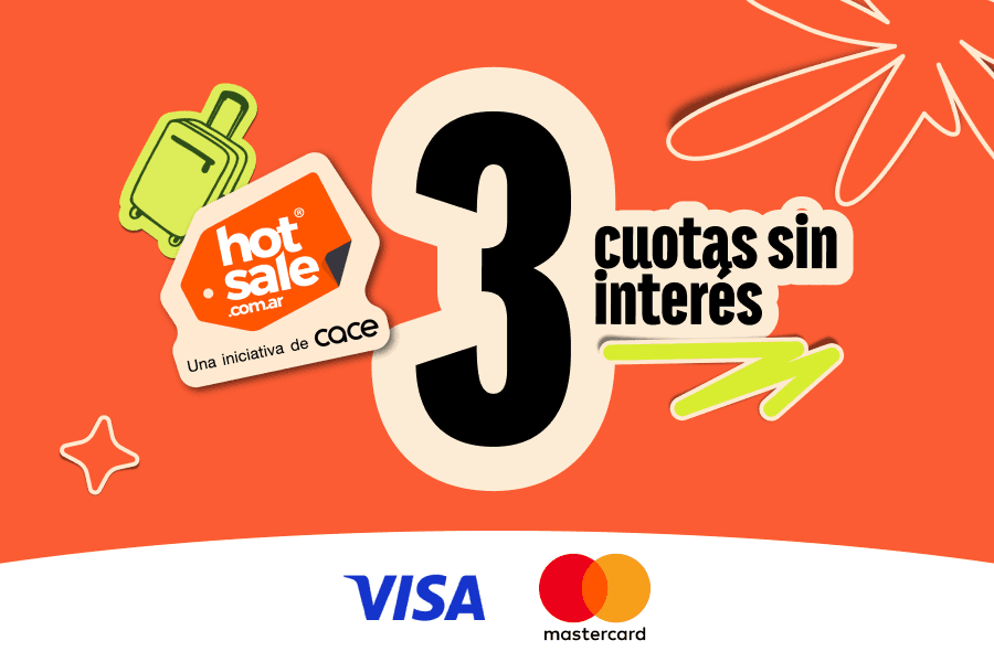 3 cuotas sin interes