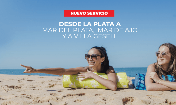 Nuevo servicio la plata/mardel